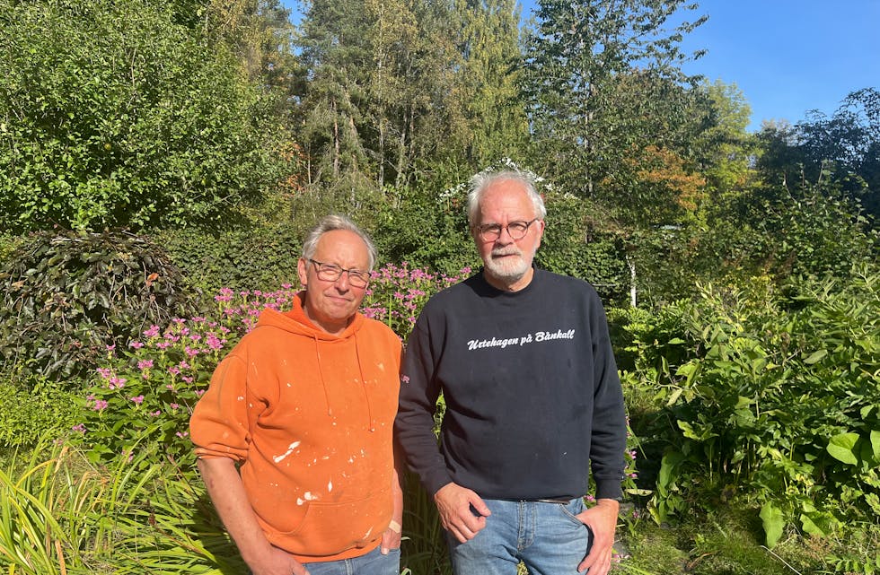 Stanley Johannesen (t.v) og Niels Peter Broch.