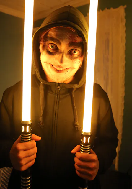 SKREMMENDE SKAPNING: Du vet hva du kan ha i vente hvis du drar til Linderud gård på Halloween.