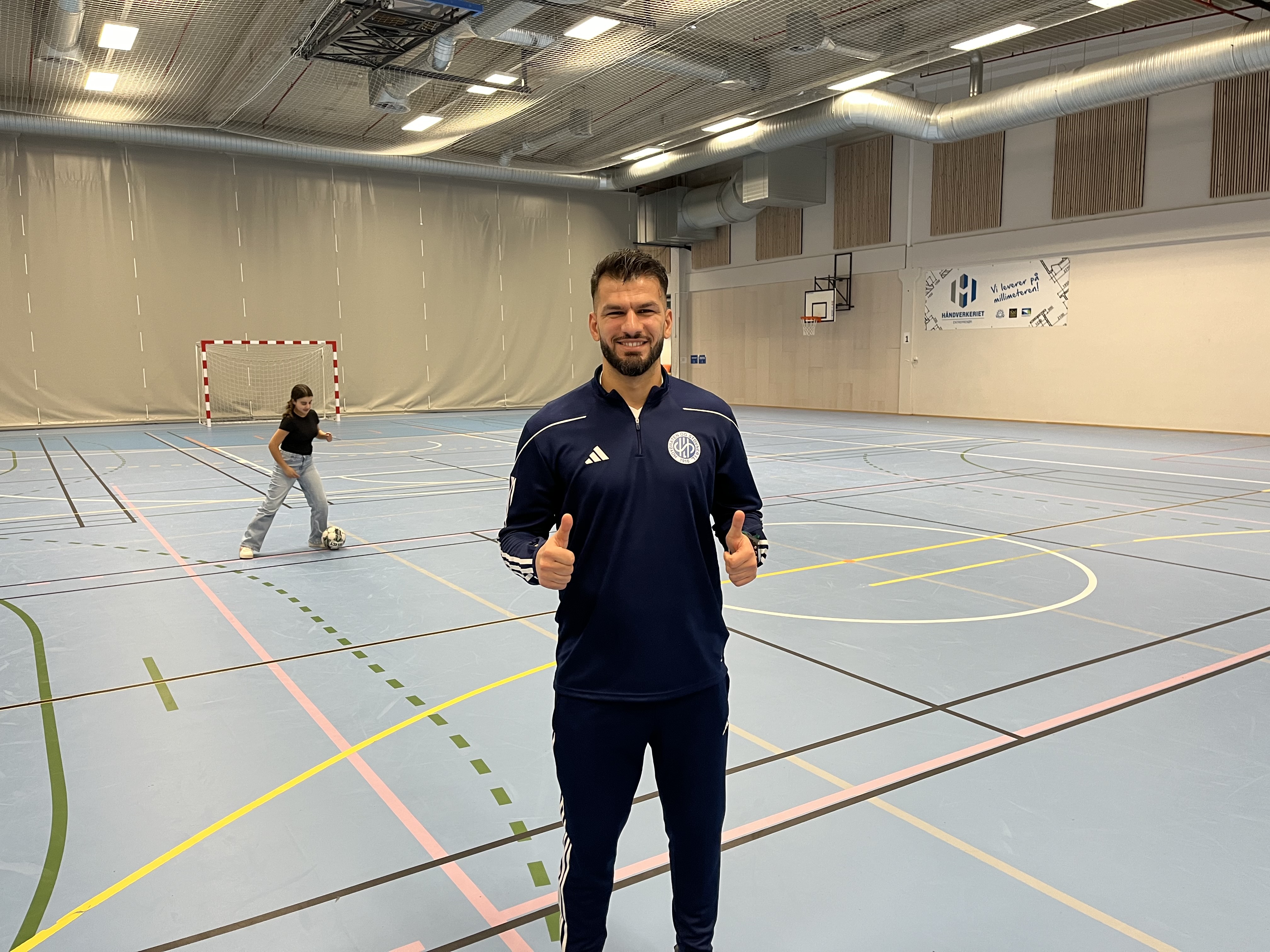 OPTIMISTISK: HSILs trener, Saif Haydar Jafar, har stor tro på sitt mannskap denne sesongen og sikter, som i fjor, nok en gang mot en topp 3-plassering.