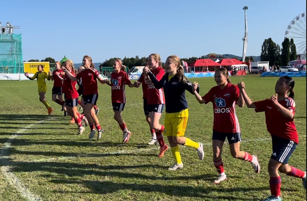 Hasle-Løren ILs J14-lag vant årets Norway Cup.