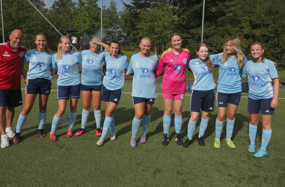 Høybråten og Stovner ILs J16-lag i Norway Cup.