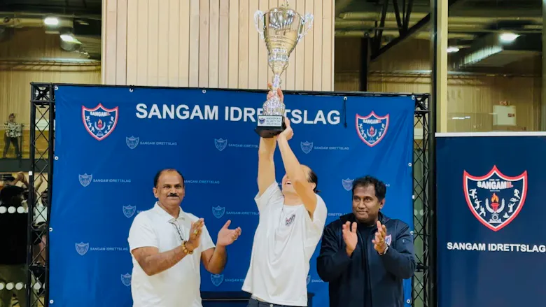 Sangam IL Red dro i land seieren i finalen mot Asker Azad Sports Club.