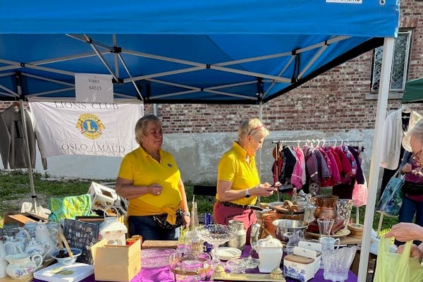 RENT, PENT OG INNBRINGENDE: Ta turen til Tveten gård i helgen, der er det loppemarked med Lions Club Oslo/Maud som har store ambisjoner og flotte lopper.