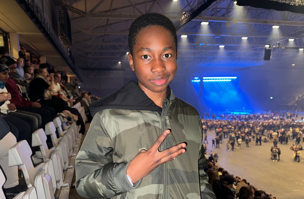 STOLT GUTT: Sékou Condé benytter også de gode Fair Play-egenskapene sine i hjemklubben Grei.