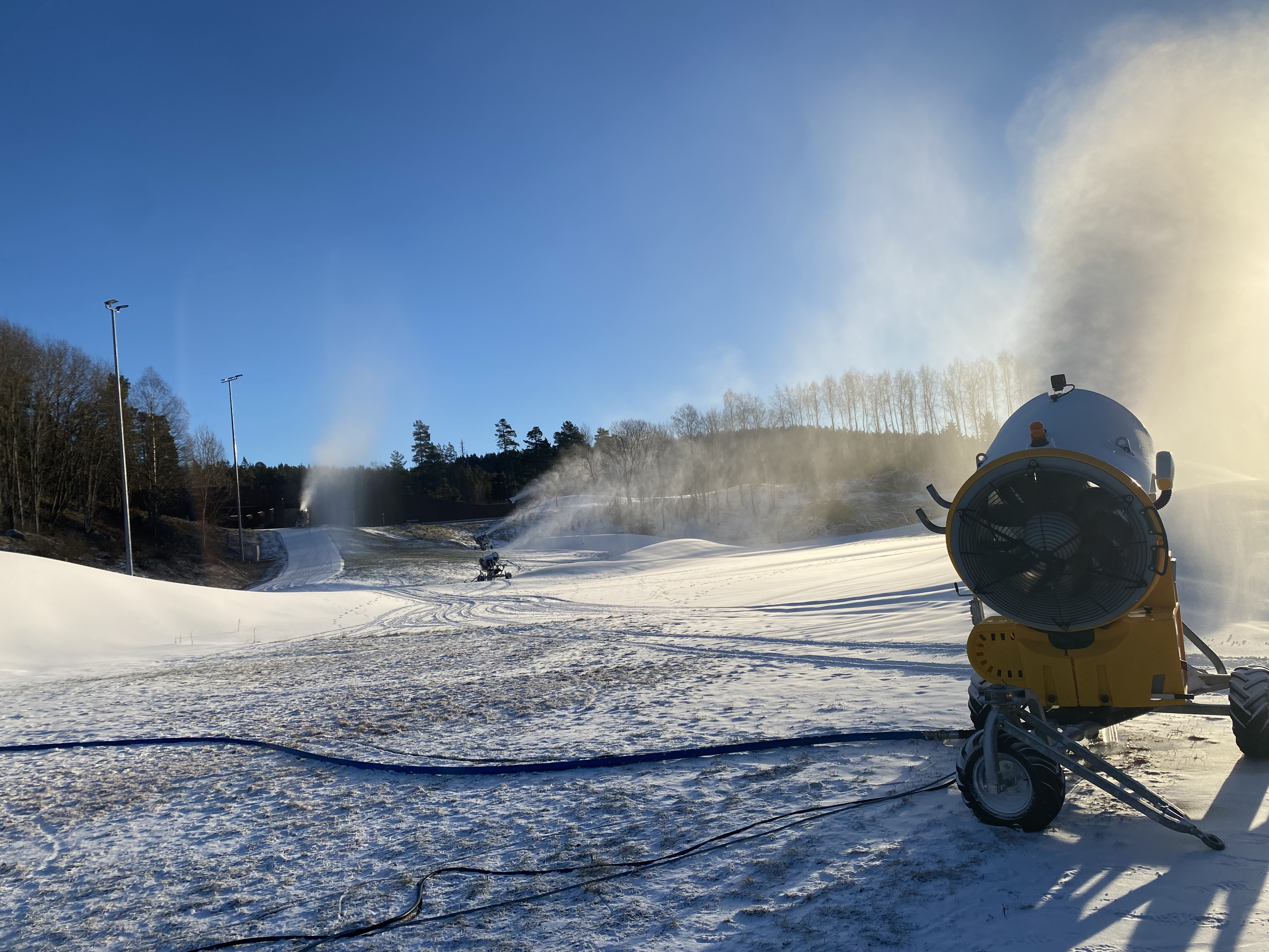 Snøproduksjon Lillomarka Arena_01