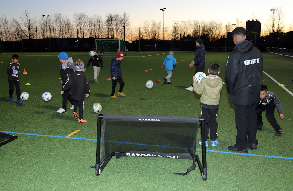 BYENS BILLIGSTE: Veitvet SK sitt fotballakademi er det billigste i Oslo.