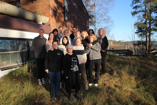 PÅ RØDTVET-BESØK: Ledere for seniorsentrene i Oslo, samt representanter fra byrådet og Helseetaten deltok på samlingen.