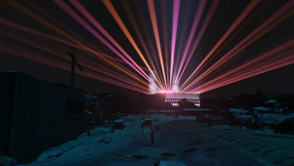 FØLG MED PÅ DETTE: I år har Oslo kommune byttet ut fyrverkeriet med et spektakulært lysshow fra rådhuskaia. (Illustrasjon: nique Pyrotechnic AS.)