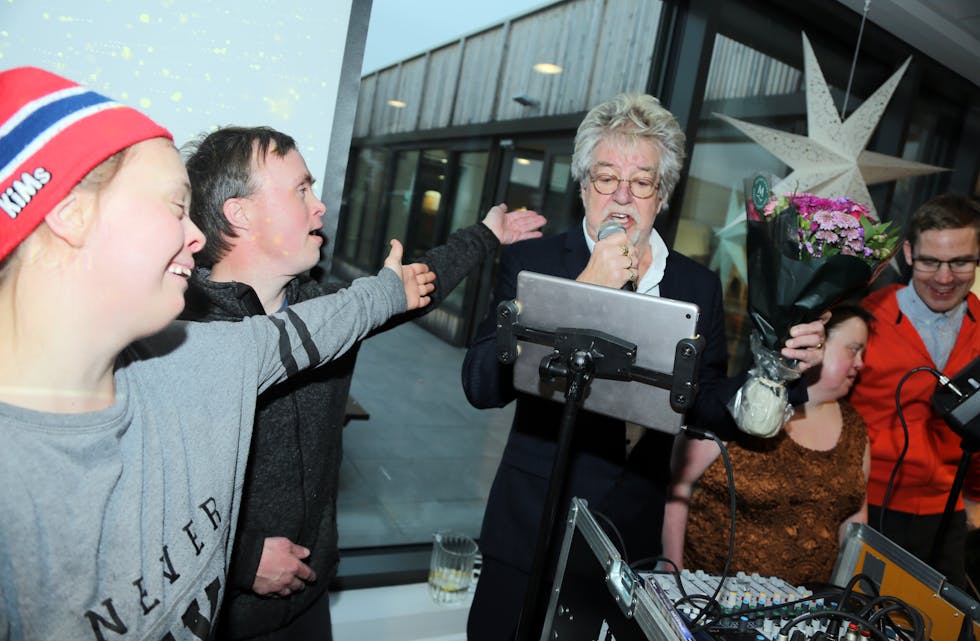 HEIA TORE: Ingen tvil om at Tore var den store helten på Fossheim.