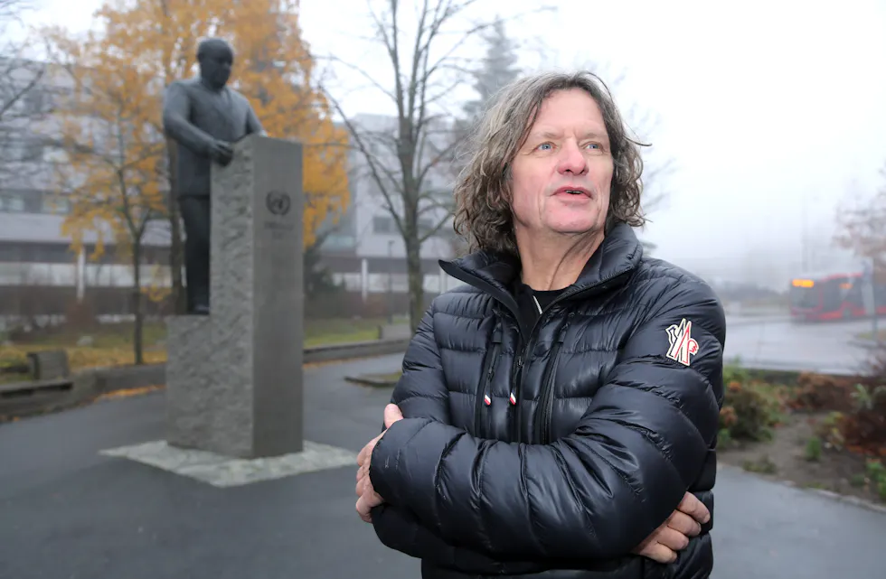 BETYDD MYE: Trygve Lie-monumentet var med på å bringe Nico Widerberg frem i lyset for alvor.