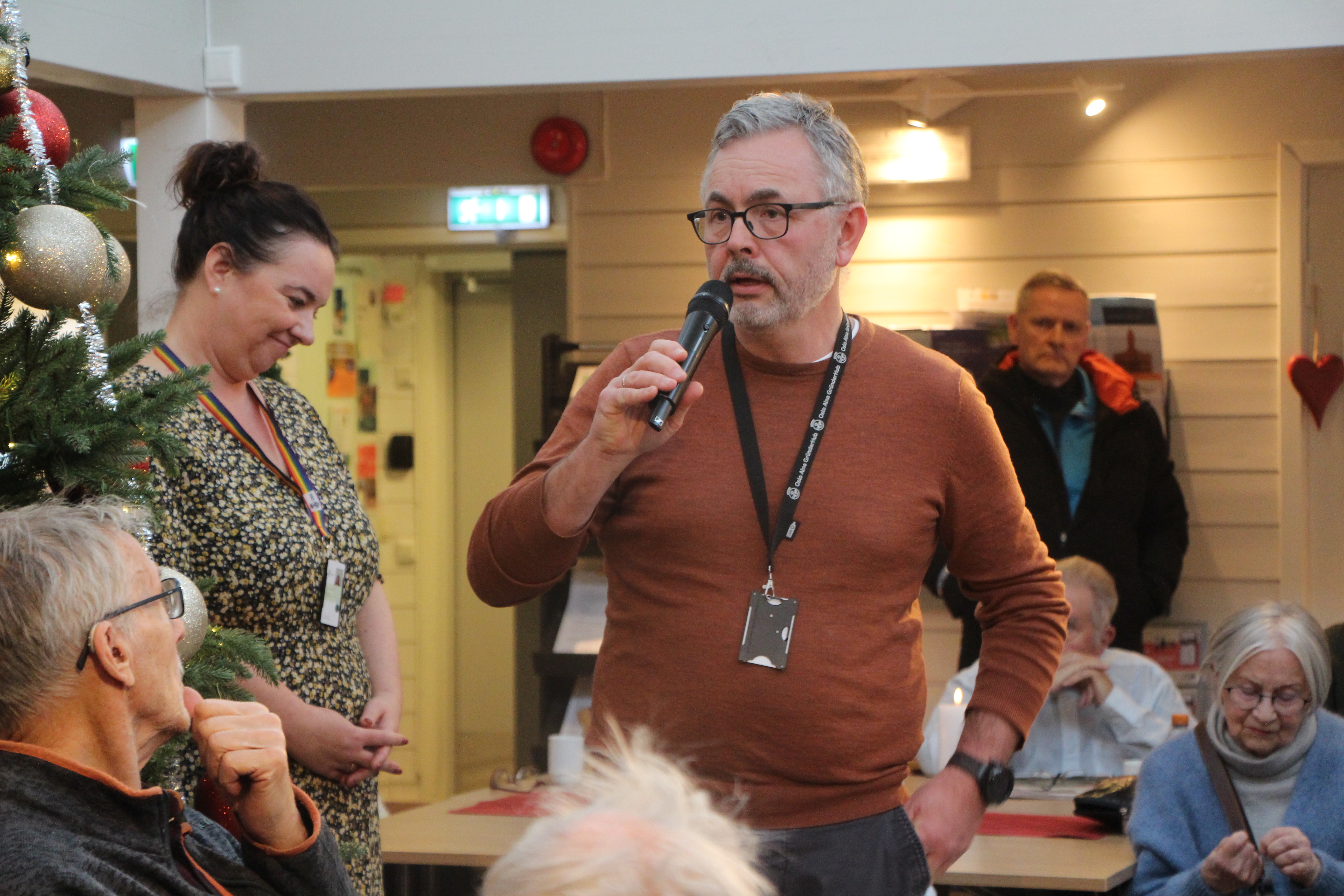 KLAR I SIN TALE: Bydelsdirektør Anders Berg og Bydel Alna har tøffe oppgaver foran seg der målet er å finne 55 millioner kroner. De neste årene må bydelen være forberedt på å fortsette i sparemodus. 