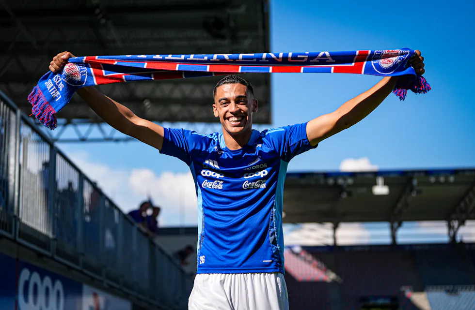 Jones El-Abdellaoui (18) fra Veitvet har signert for spanske Celta Vigo med en prislapp på ca. 50 millioner kroner. Foto: Kim Erik Tena Eriksen.