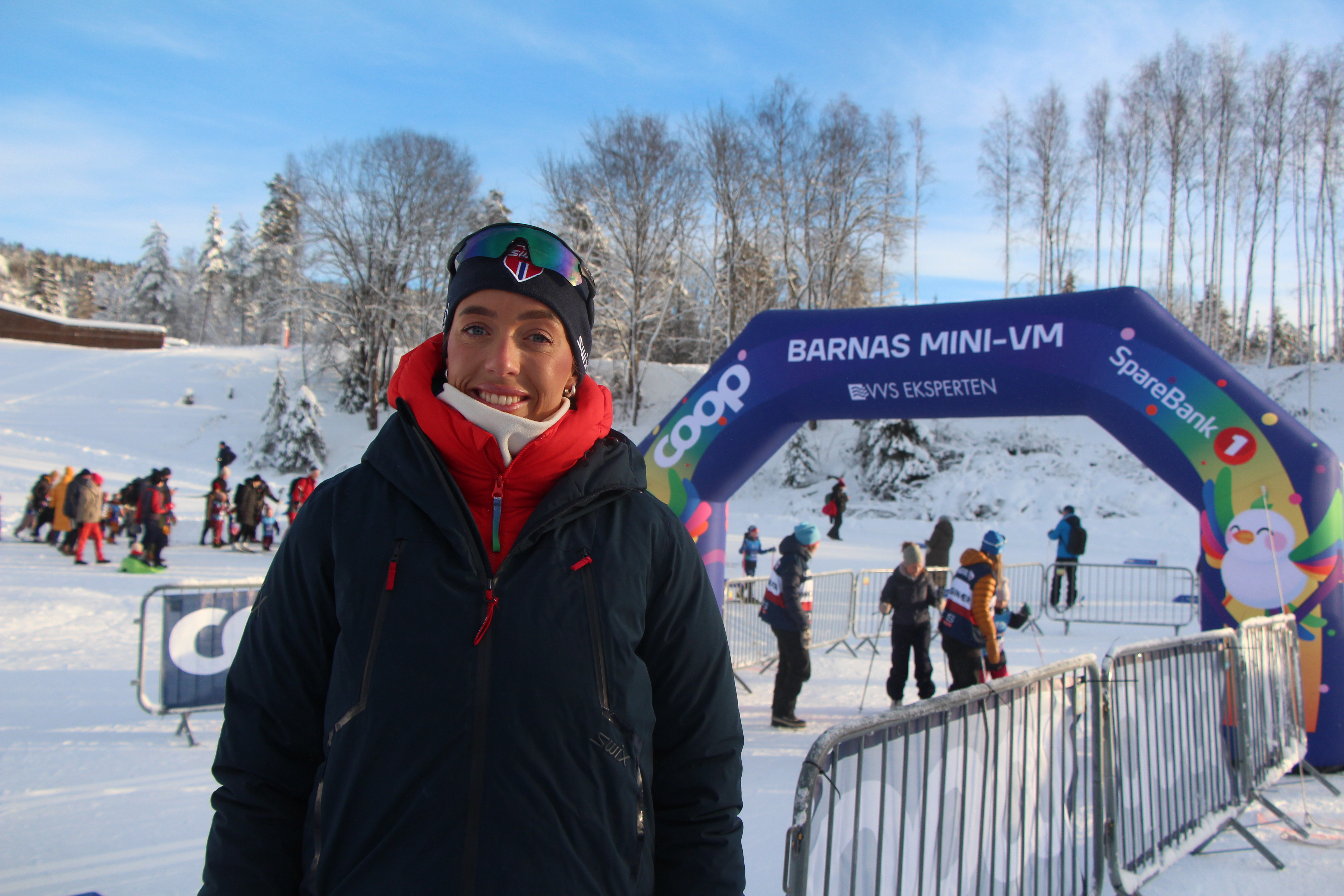 Prosjektleder for Barnas Mini-VM, Live Spilker. Foto: Roza Ridha