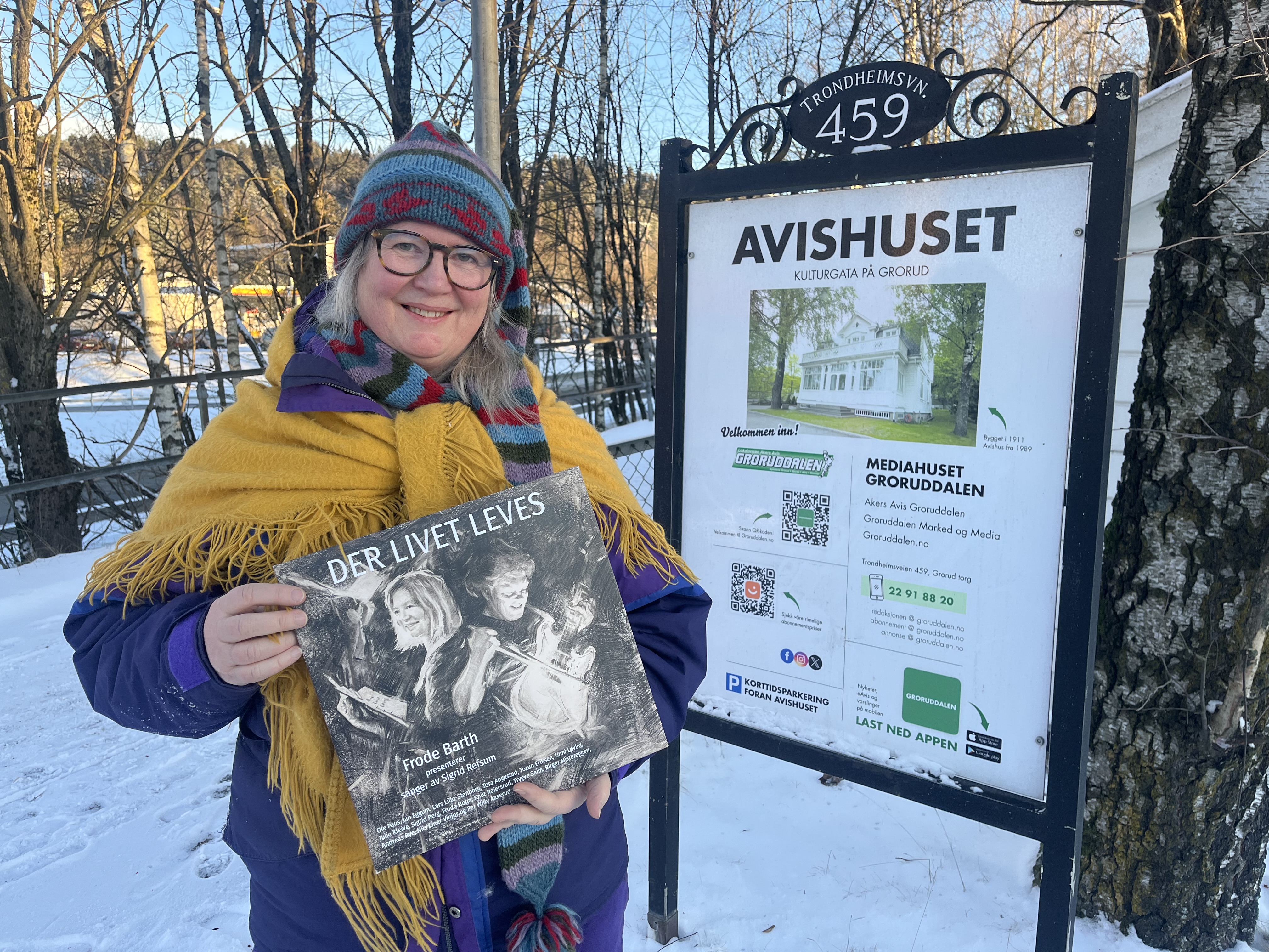 MUSIKALSK REISE: Sigrid Refsum deler historier og følelser gjennom albumet «Der livet leves», et prosjekt som speiler livets opp- og nedturer.