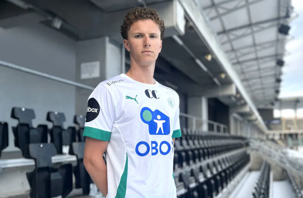 MOT NYE HØYDER: Ola Nikolai Rye (19) tar steget fra Grorud til Eliteserien og skal nå kjempe for Ham-Kam på Norges øverste nivå. Foto: HamKam Fotball.