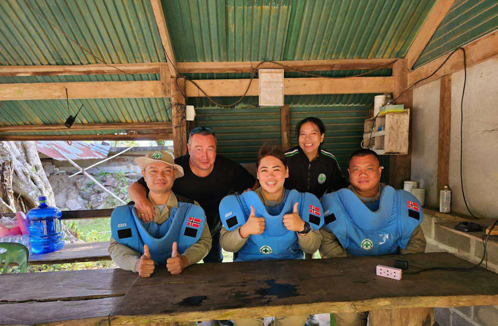 TIL STEDE: Norsk Folkehjelp har siden 1992 fjernet mer enn to millioner antipersonellminer og eksplosive krigsrester i 40 land. Foto: Raymond Johansen