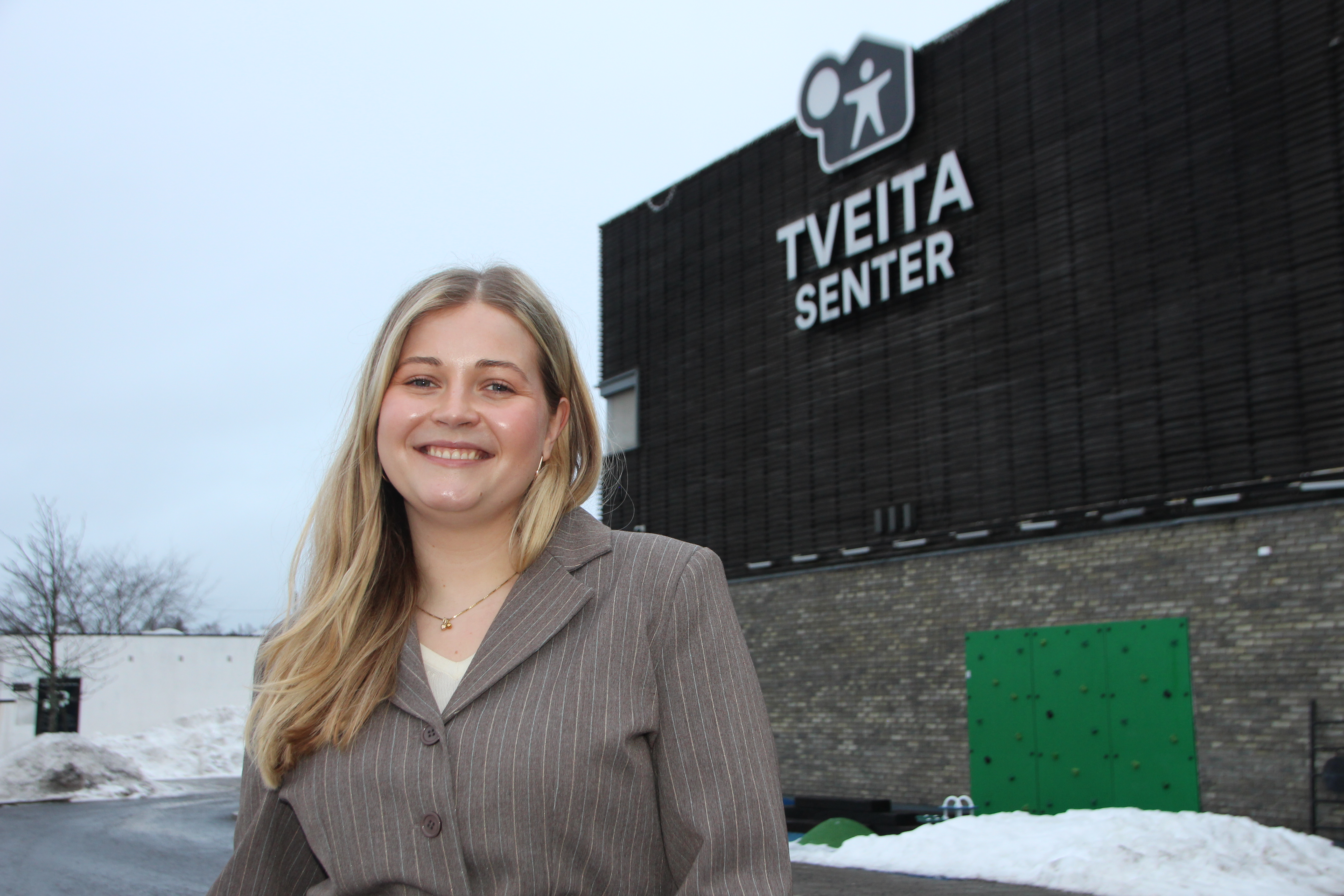 REKORDÅR: Nå kjenner Tveitas nye senterleder, Amalie Dybvik, på stor motivasjon til å fortsette arbeidet med å løfte sentret det kommende året. 