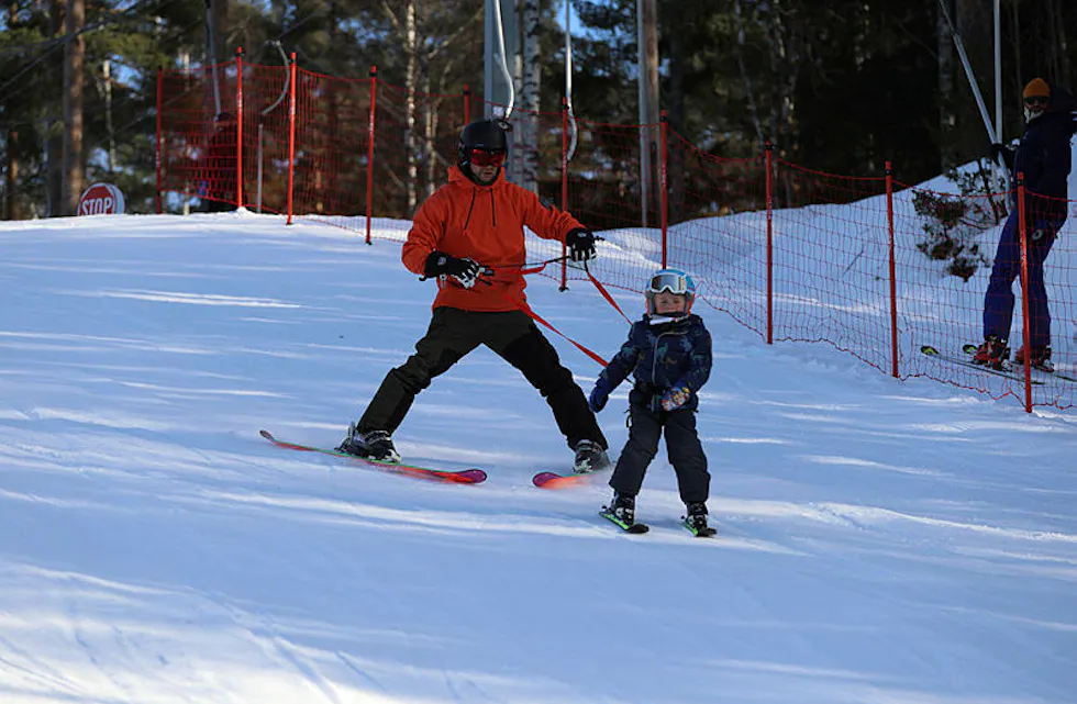 Flinke instruktører sørget for trygg og morsom opplæring.