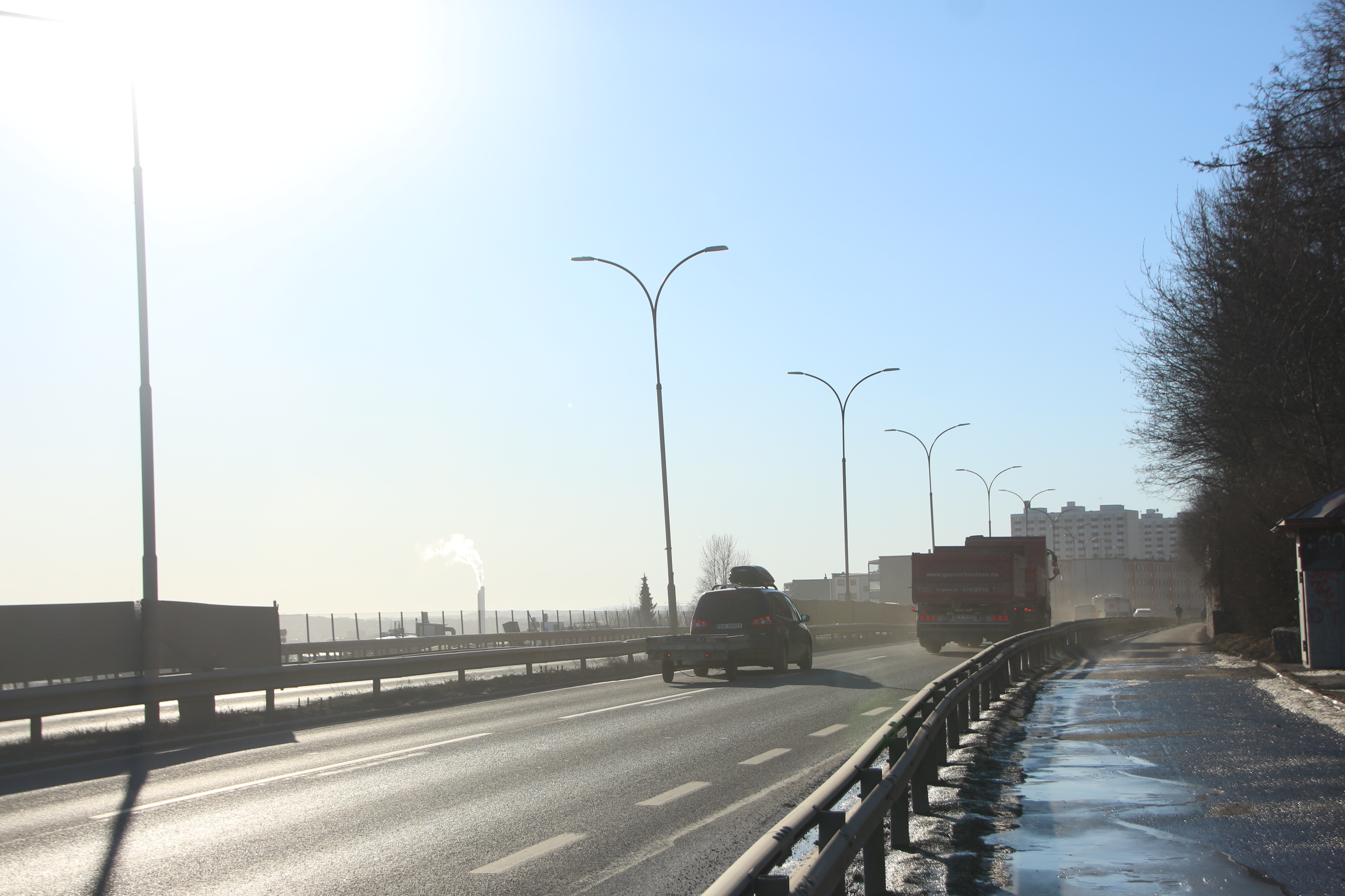 TØRR LUFT: Betyr dårlig luftkvalitet i Oslo. 