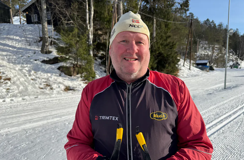 FAVORITTSTEDET:
Linderudkollen er favorittstedet til Gorm Tonerud i marka, og han beskrev forholdene som perfekte.
