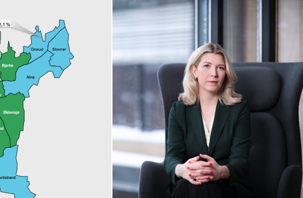 STORE FORSKJELLER: Bydel Grorud har høyest uføreandel i Oslo med 12,1 %, mens Vestre Aker og St. Hanshaugen ligger lavest på 3,9 %. På bildet er Maria Walberg, direktør i NAV oslo.