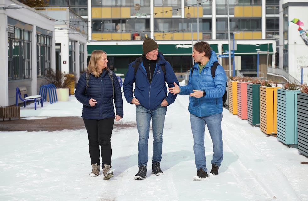 OPPSIKTSVEKKENDE FORSKJELLER: Ivar A. Johnsen (t.h.) og Groruddalen Miljøforum legger tirsdag fram første del av rapporten om «Den delte byen» - der søkelyset settes på helseforskjellene.