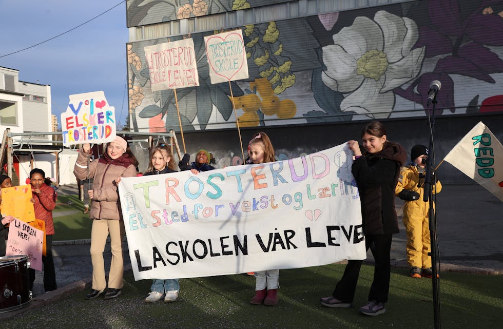 Trosterud skole - Demonstrasjon mot nedleggelse (42)