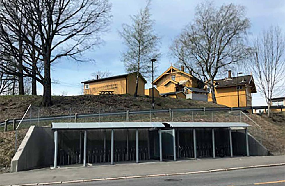 Sykkelparkering Grorud