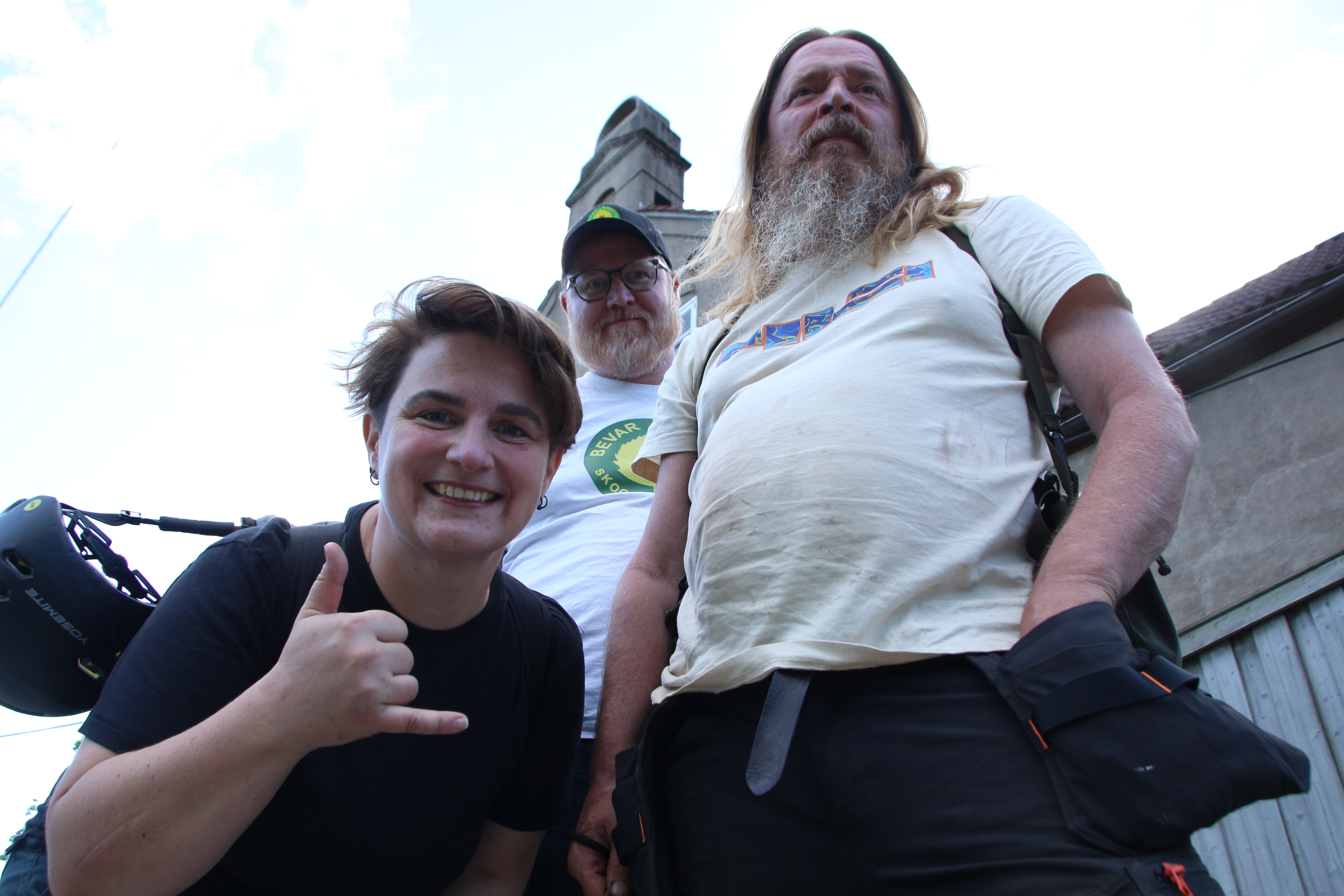 PÅ VAKT: Bevar Bredtvetskogen følger med. 