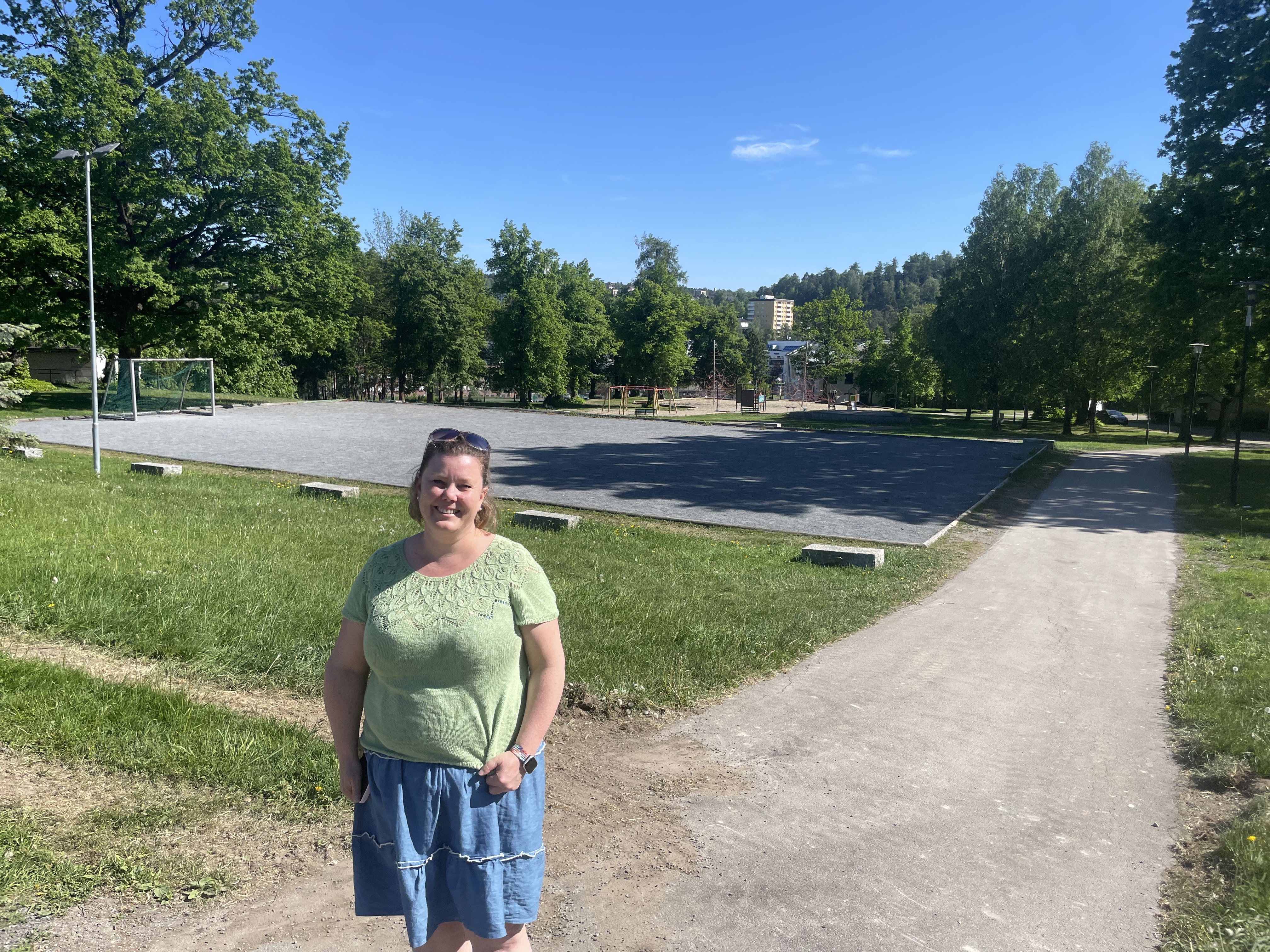 BESTILT STRÅLENDE SOL: Her Lover festivalgeneral Åse Eikeland solskinn og fest 7. juni.