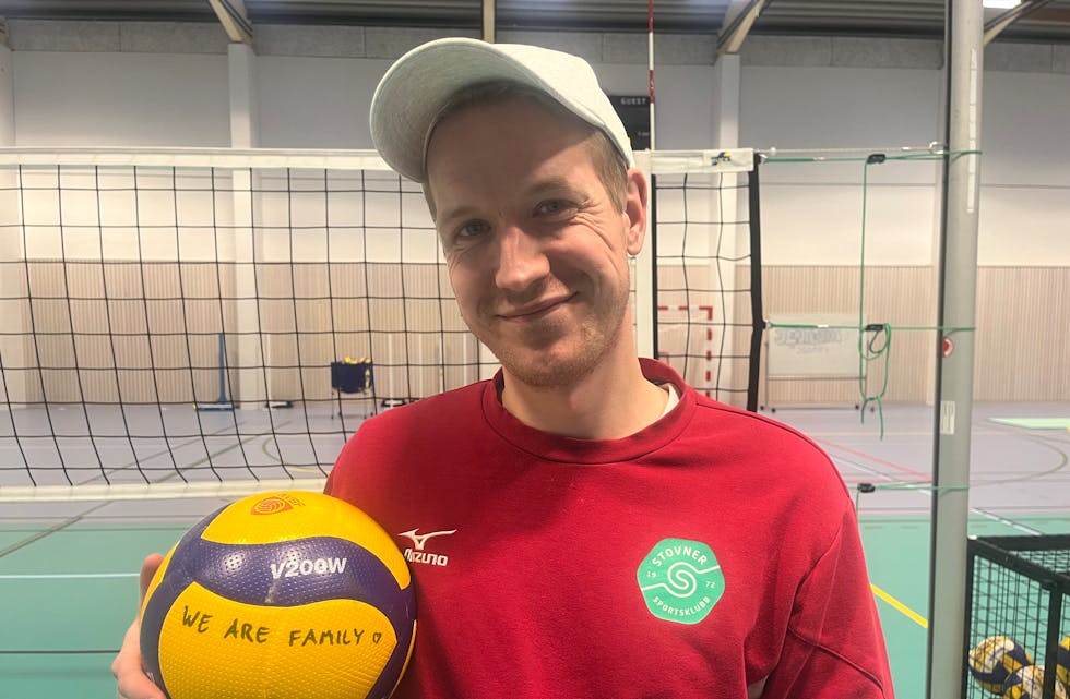 BEKYMRET: Volleyball-leder Jørgen Wammer er bekymret for at klubbens situasjon kan utvikle seg slik at egne talenter ikke lenger får et godt nok tilbud til å satse.