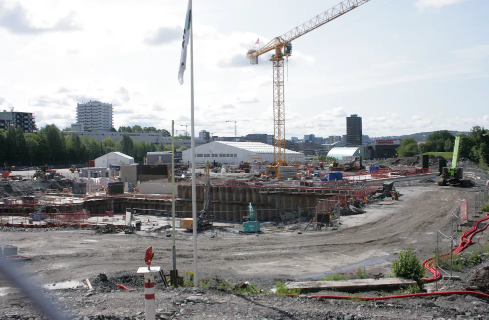 STUDENTBOLIGER FØRST UT: Den gamle Bama-tomta skal bli til både boliger, park, ungdomsskole og barnehage.