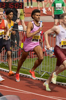 NY SESONG: 28-åringen Bakr Ettayebi har startet sesongen med ny pers på 1500 meter, og nå ser han fram til en ny og spennende sesong. Foto: Morten Nørjordet.