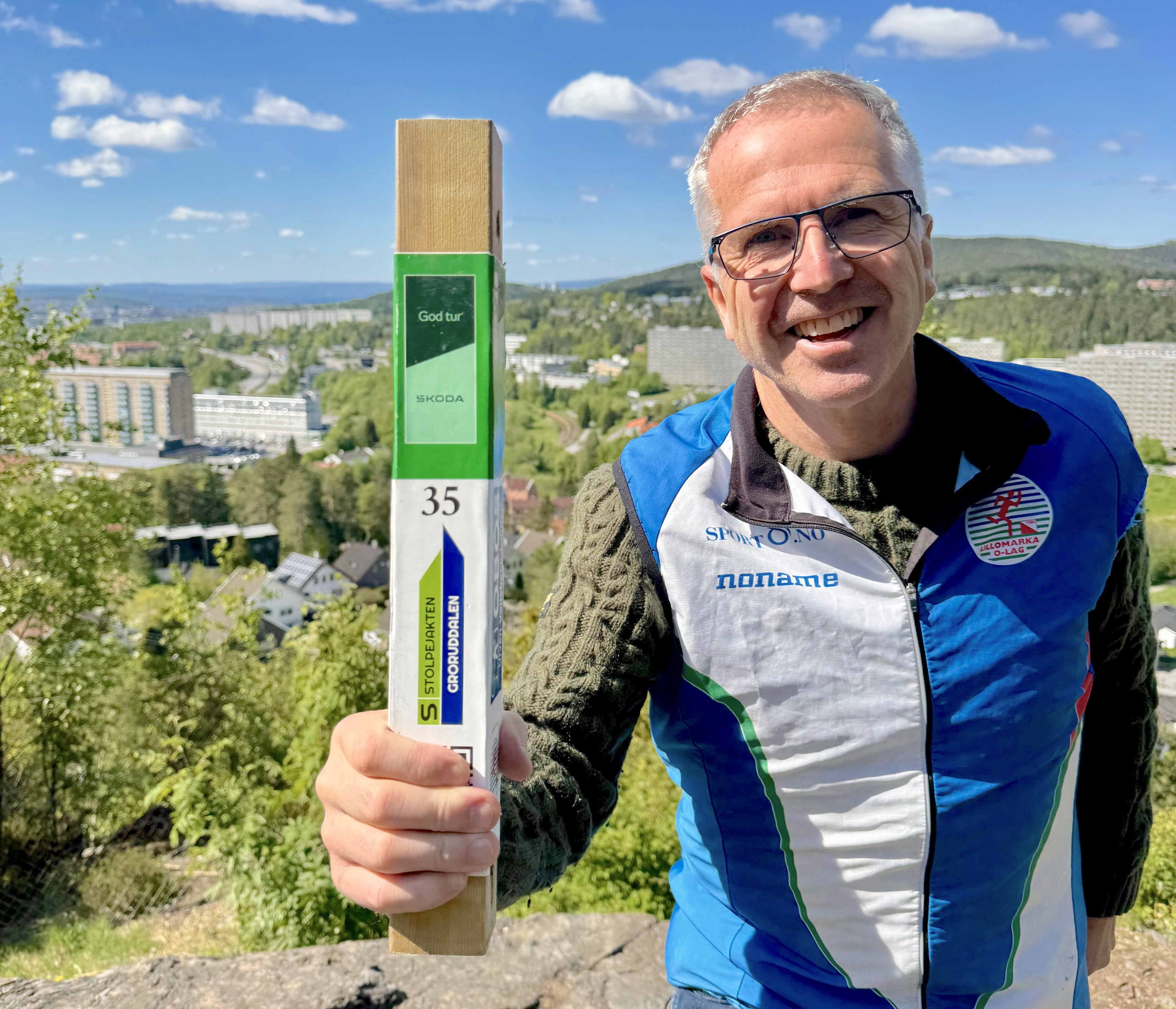 KLAR BESKJED: Stolpejakten er i gang. – Nå vet du hva du kan gjøre i påskeuka, sier Vidar Benjaminsen. 