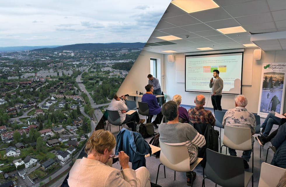 TALLENES TALE: Groruddalen ser idyllisk ut fra lufta, men rapporten viser samtidig at det er store, systematiske forskjeller mellom levekårene her oppe og lengre vest.