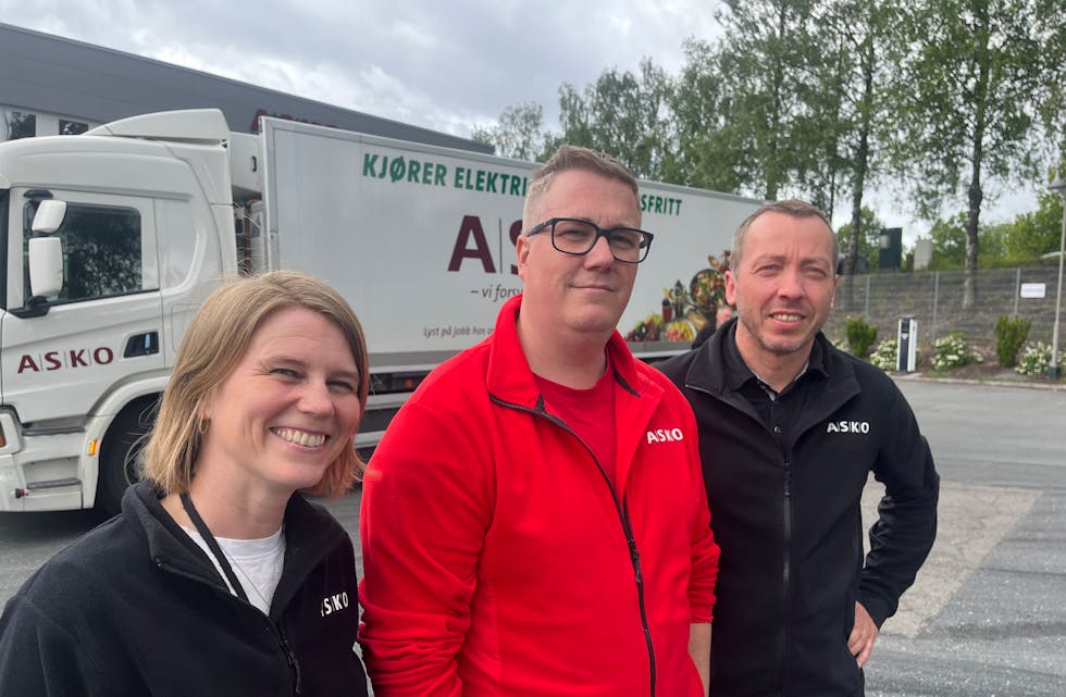 PENGEDRYSS: HR-leder Ida Elisabeth Rognlid (f.v.), prosjektleder Christoffer Aaser og direktør i ASKO Oslo, Martin Aannestad, setter denne uken i gang et spennende initiativ der støtte skal deles ut til lokale organisasjoner i Groruddalen – alt fra syklubber til idrettslag og korps.