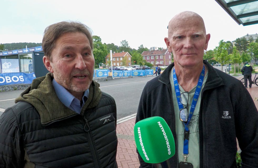 Ivar A. Johnsen og Ole-Jørgen Pettersen.