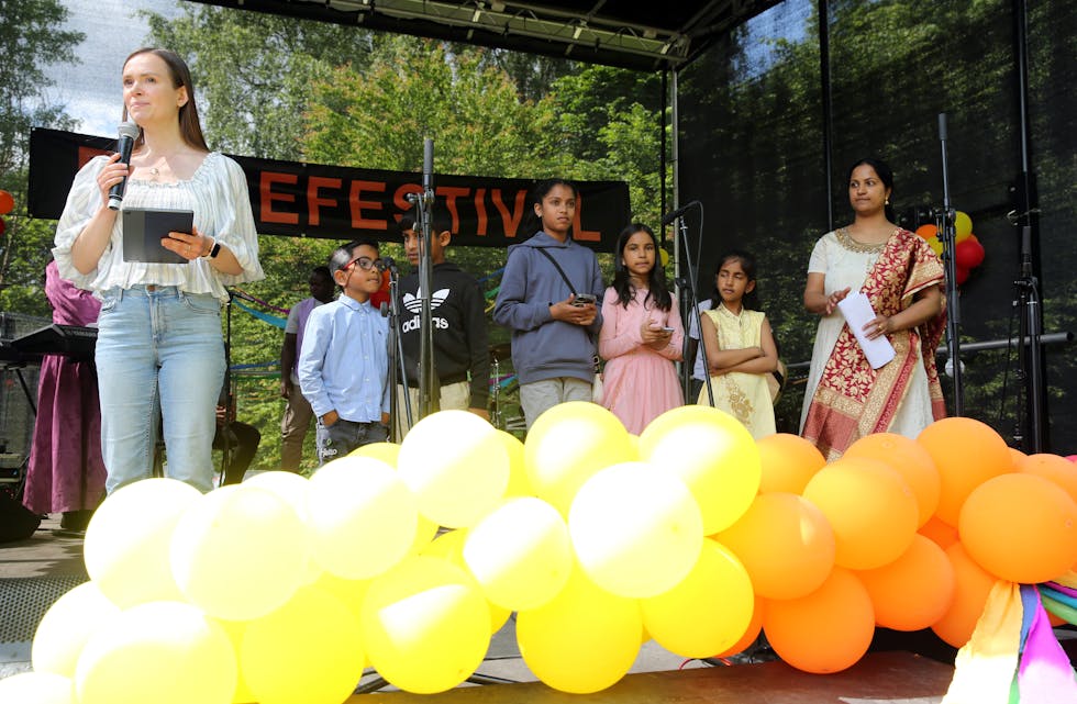 VELVALGTE ORD: BU-leder i Bydel Alna, Mari Morken, holdt tale.