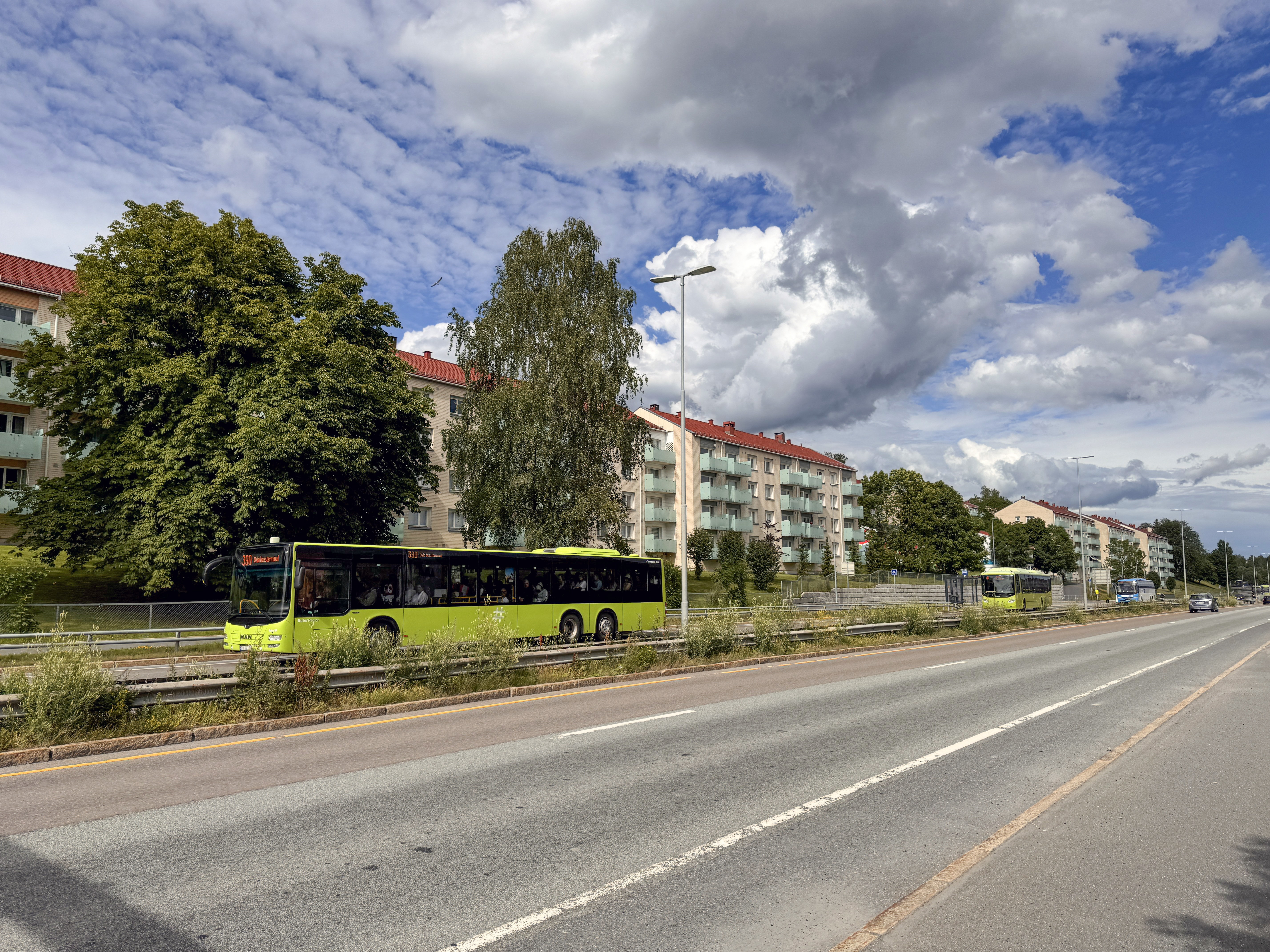 SKAL SKIFTES: Midtrekkverket på Trondheimsveien skal skiftes ut i sommer. Det betyr støyende nattarbeid på strekningen mellom Veitvet-Grorud.