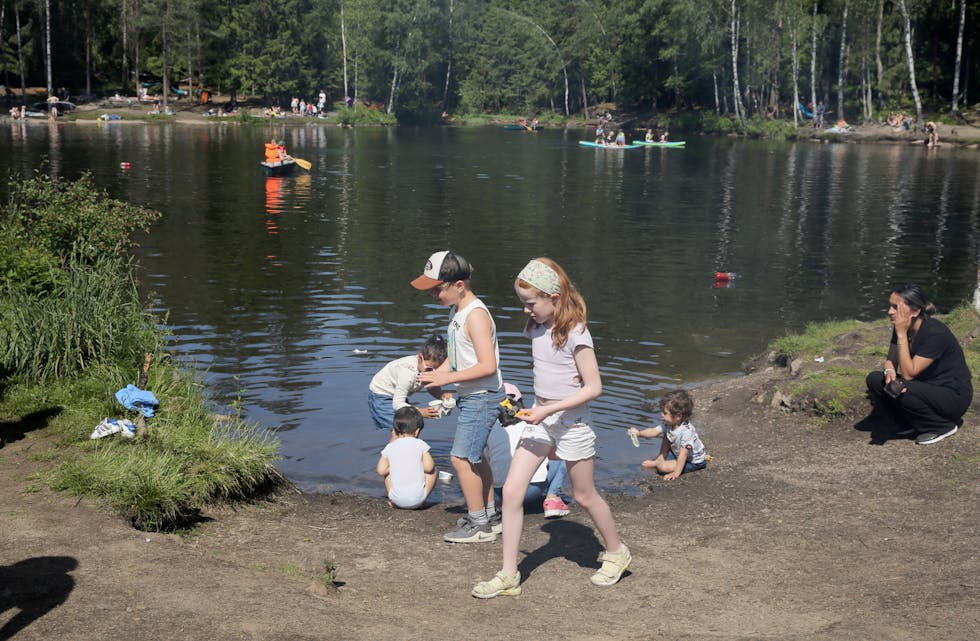NØT DAGEN: Sommer og sol – da er det ekstra herlig å bruke en dag ved Isdammen på Årvoll.