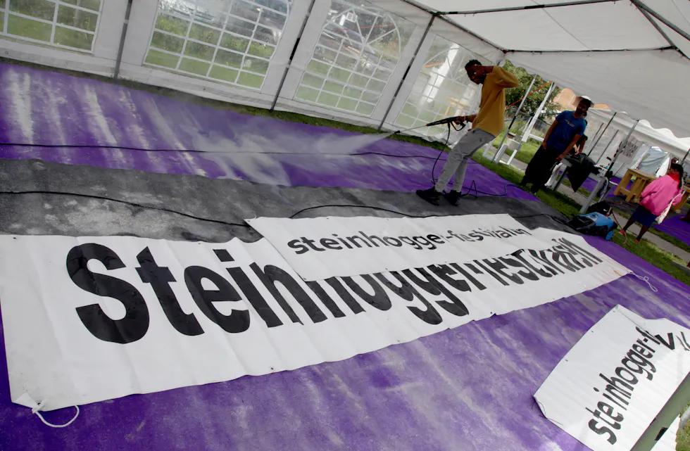 SKINNENDE RENT: Alt skal skinne og se bra ut under Steinhoggerfestivalen.