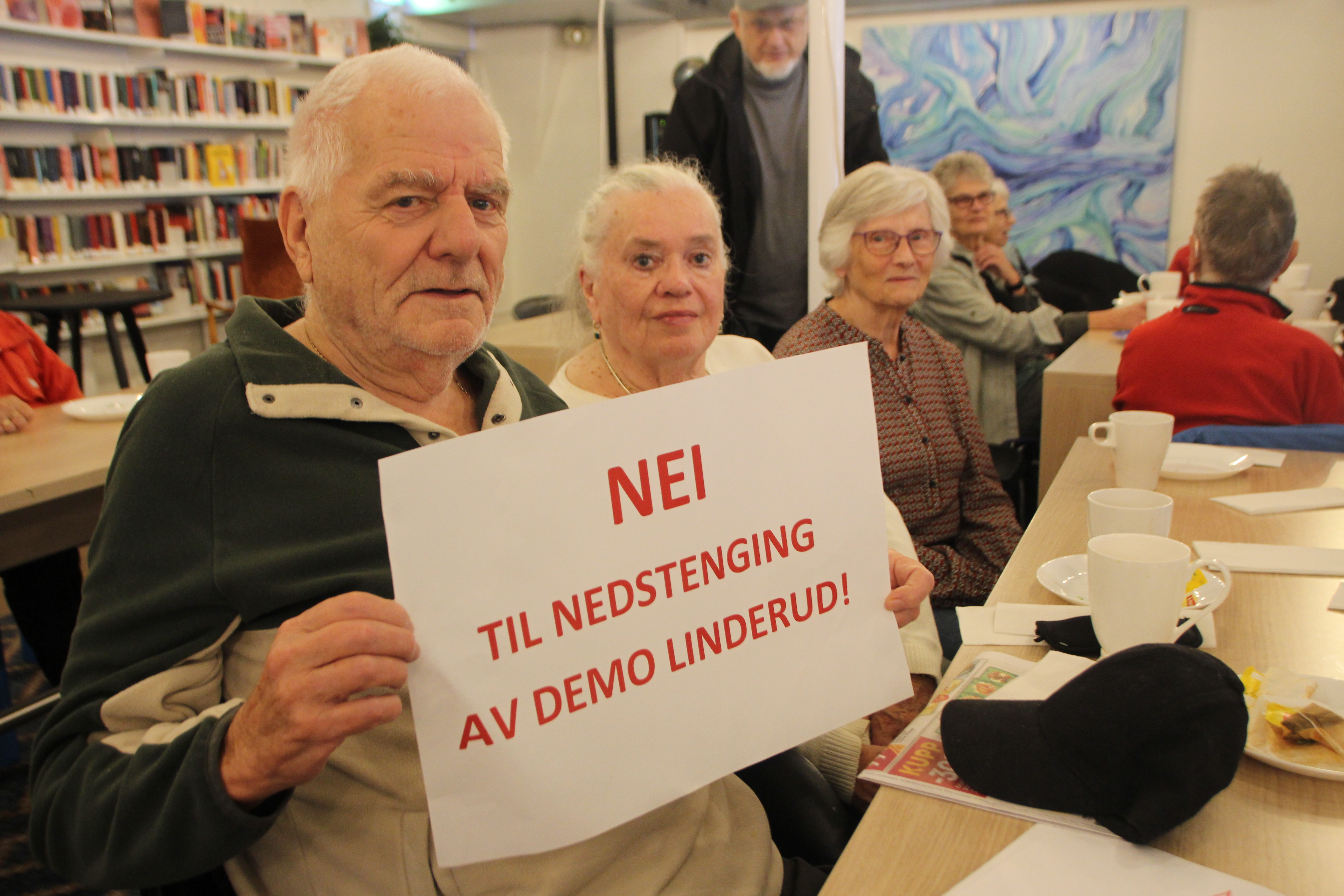 NEI TIL NEDSTENGNING: Bjørn Braathen er fast på mandagenes seniortreff. Tilbudet Ser han stor verdi i. 