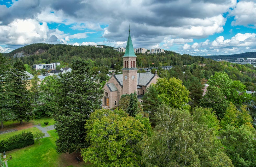 Groruddalen prosti – med prostikirken Grorud bygget i 1902.