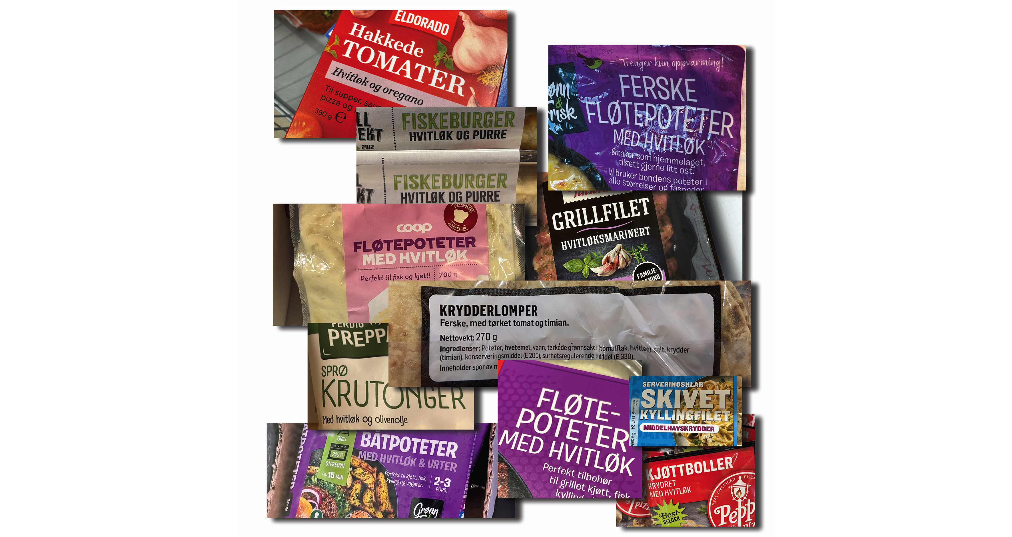 Hvitløksillustrasjon