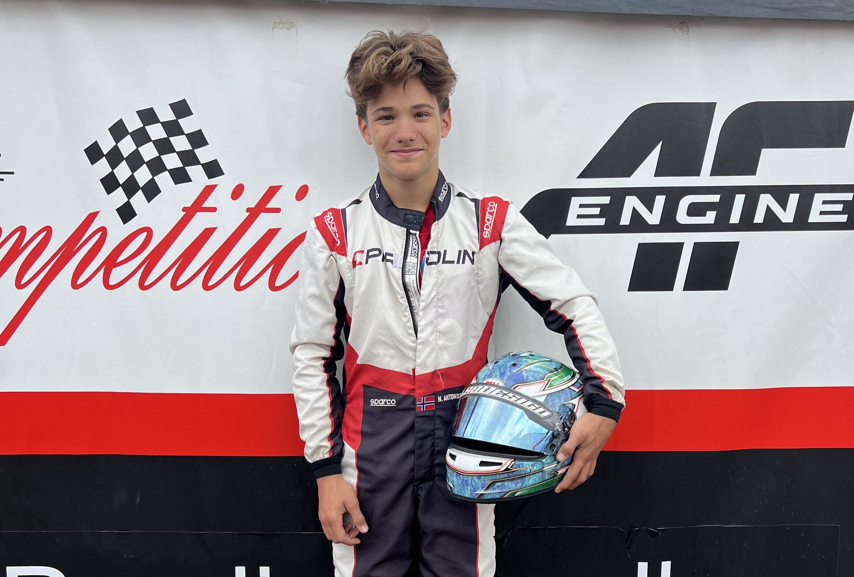 GOKART-TALENT: Noah jager rundetider på nivå med de beste – nå venter VM i Kristianstad