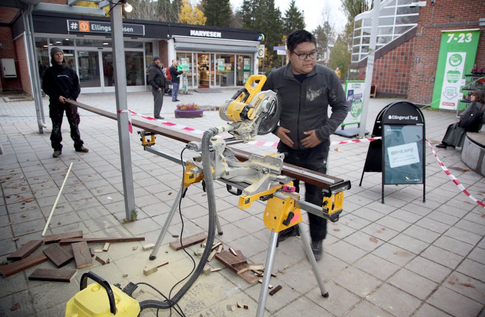 I ARBEID: Spireverket gir unge mennesker muligheter til å prøve seg i arbeidslivet.