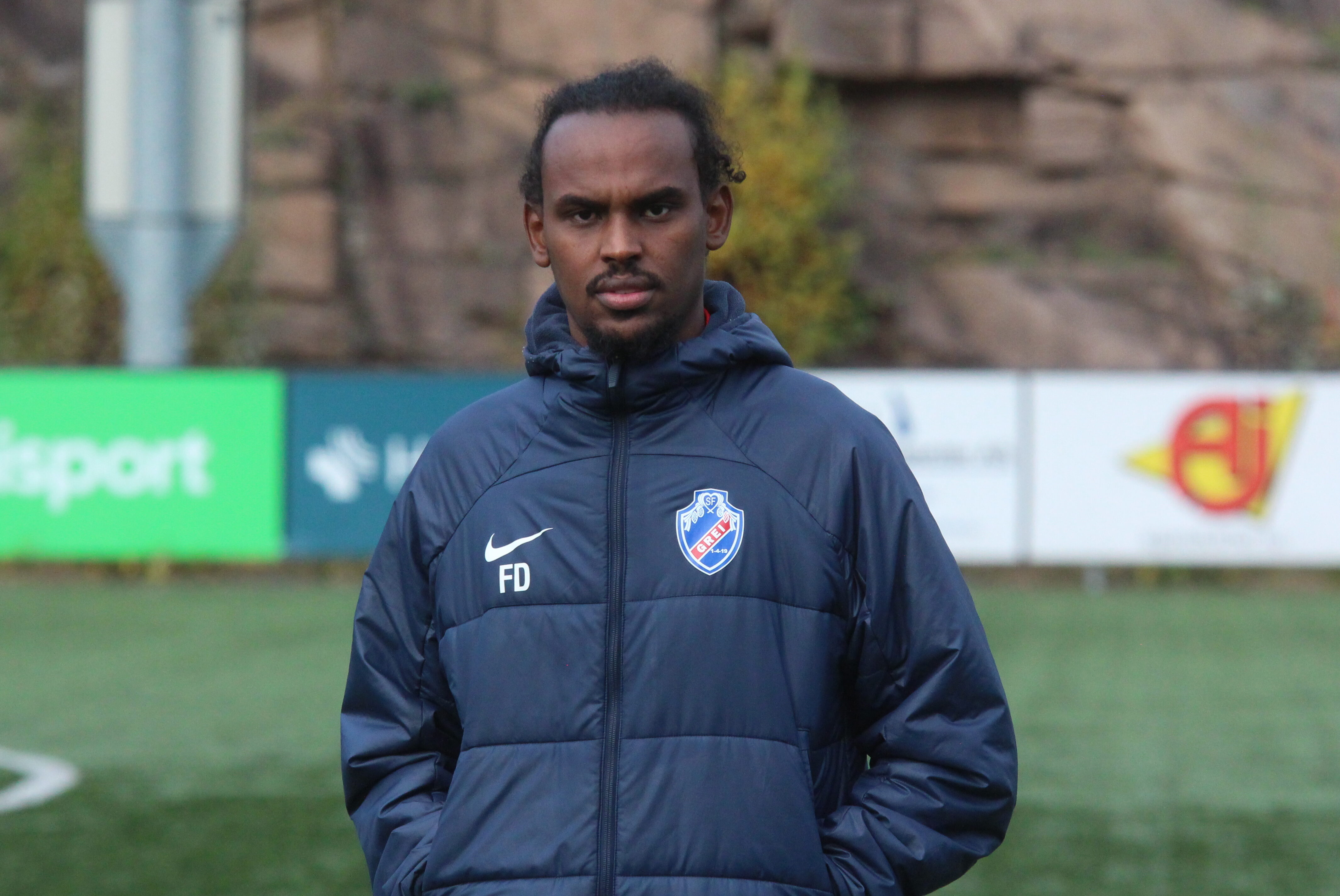 VELDIG MISSFORNØYD: Faisal Dahir var veldig skuffet over sesongen siste bortekamp. 