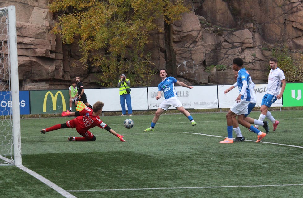 LEKTE SEG: Grei lagde hakkemat av gjestene sine og scoret tosifret.