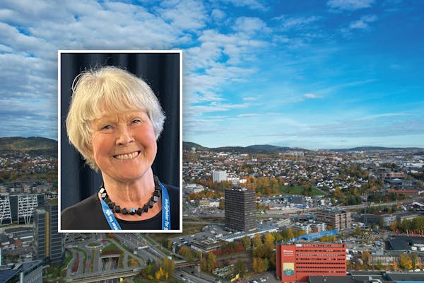 Grete Horntvedt mener Groruddalen må bli én bydel og at den må hete Groruddalen. Innfelt bilde er fra Høyres landsmøte i februar i år, da Horntvedt ble valgt til leder av Senior Høyre.