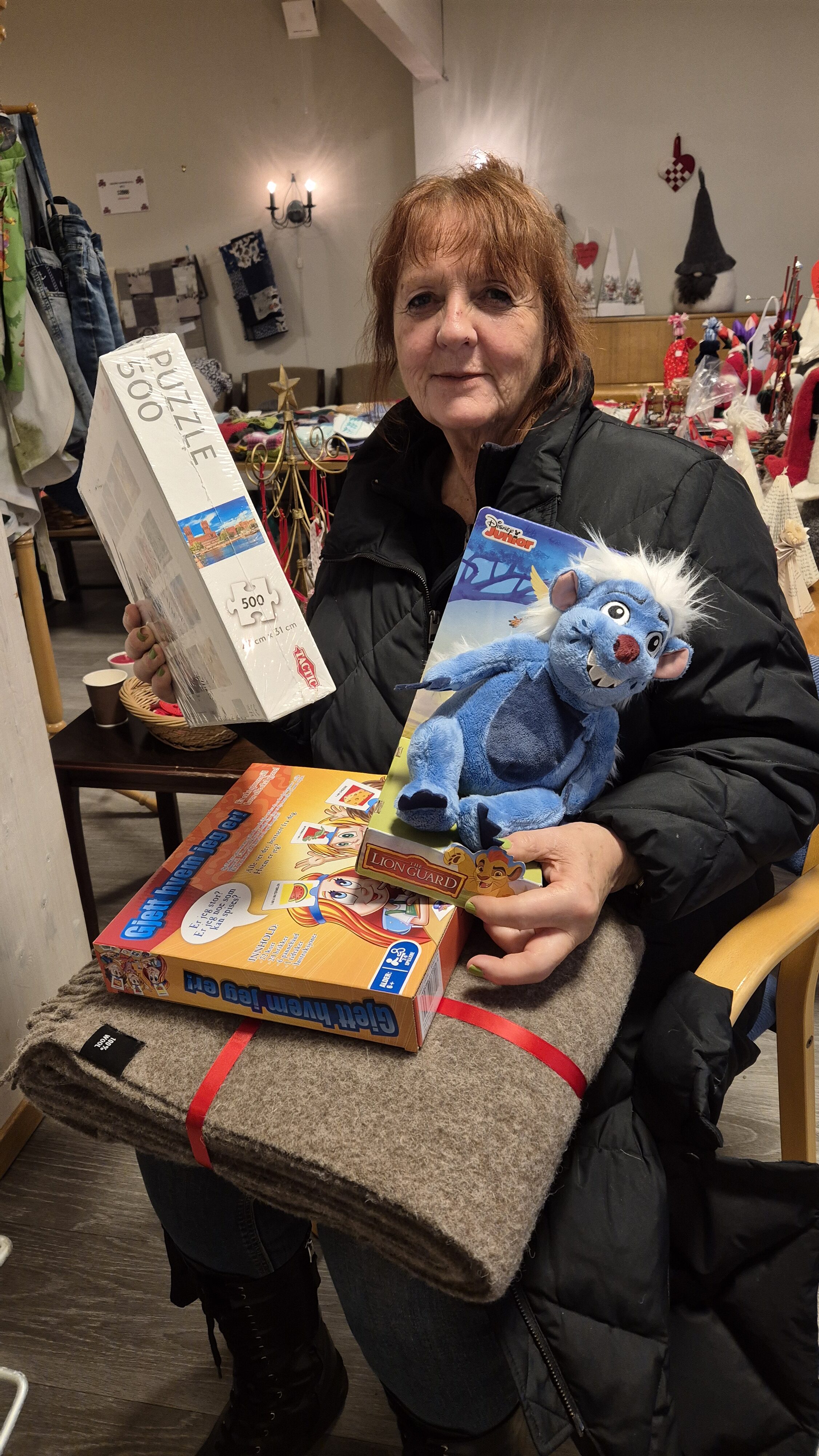 VINNERLYKKE: Anne Kristine gikk heller ikke tomhendt hjem. 